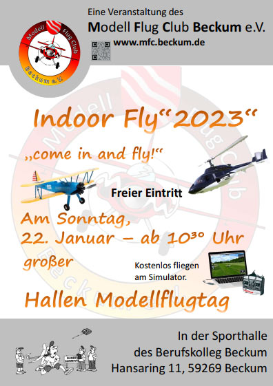 Indoorfly 2023 des MFC-Beckum e.V.